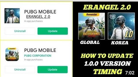 PUBG MOBILE KR VERSION 1.0.0 UPDATE || PUBG MOBILE 1.0.0 UPDATE || PUBG KR UPDATE TIME