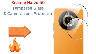 Realme Narzo 60 Camera Tempered Glass Camera Lens Protector