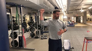 Band Standing Cuban Press Internal Rotation OC