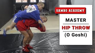 How to apply hip throw with ease. Two step rule \ Sambo academy