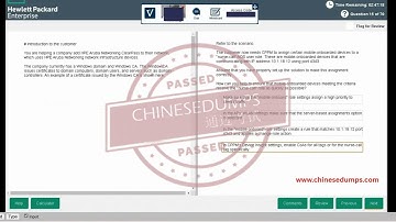 Hewlett Packard Enterprise (HPE)  Network Security Expert Written Exam HPE7-A10