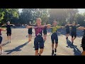 Justfit freestyle ems group training  lets go outdoors