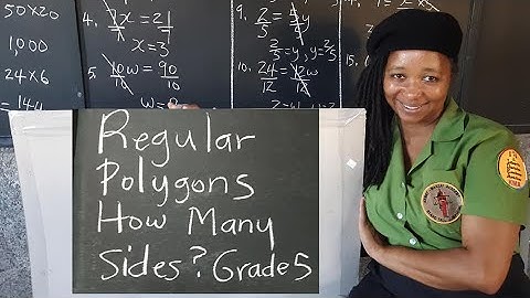 PEP Maths : Regular Polygons. How Many Sides? Grade 5 Mathematics. Primary Exit Profile