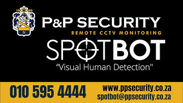 SPOTBOT by P&P SECURITY - Effective human detection!