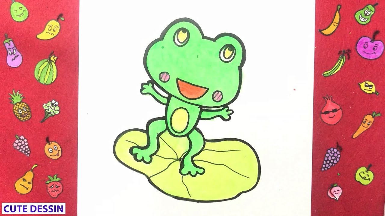Comment dessiner une grenouille - Blog - Dessindigo