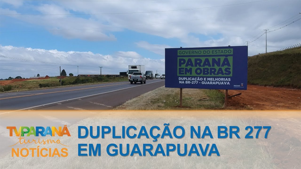 DER-PR publica resultado da licitação da duplicação da BR-277 em Guarapuava