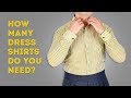 How Many Men's Dress Shirts Do You Really Need?