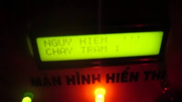 Truyền thông RS485 sử dụng PIC 16F887 trong hệ thống báo cháy