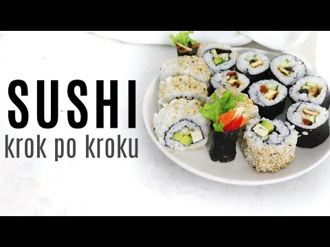 PRZEPIS NA DOMOWE SUSHI WEGAŃSKIE krok po kroku