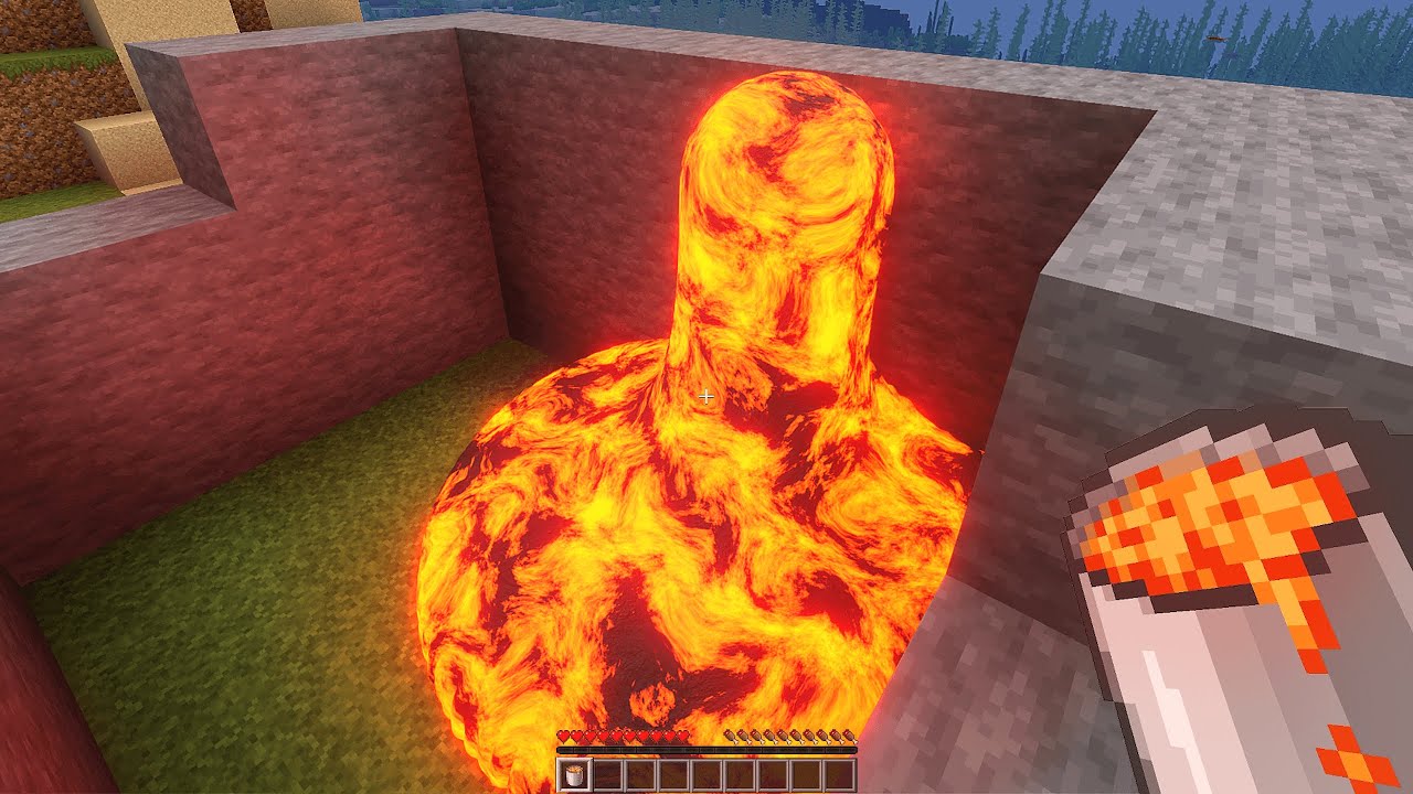 A LAVA E A ÁGUA SÃO REALISTAS NO MINECRAFT! - FRITA O PC 🔥 