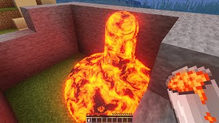 too realistic lava in minecraft