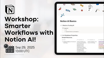 Notion Masterclass: Build Smarter Workflows with Notion AI