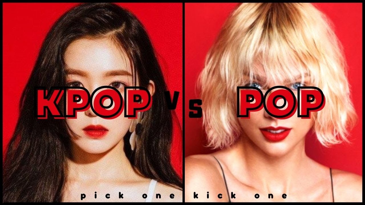 KPOP GAME  kpop vs pop   pick one kick one pt5