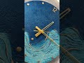 100% handmade luxury clock #clock # decor #homedecor #art #handmade