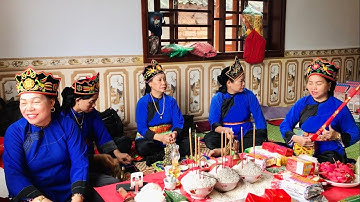 Hát then rất hay, lễ chuộc hồn, giải hạn. Then Hồng, Vền, Hải, Mới, Thắm, thầy tào Hai, Thuận. P2