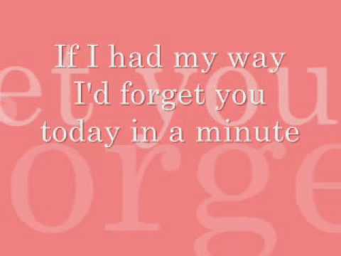 trying to say goodbye (lyrics)