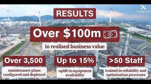 Xenco Services - Asset Reliability Transformation Case Study