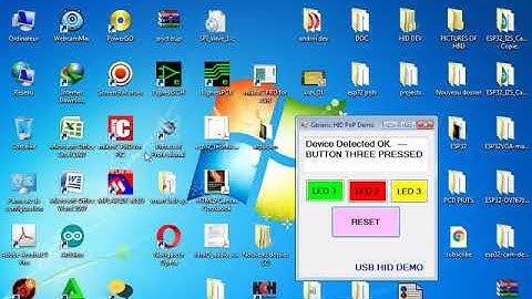 USB HID WITH PIC18F4550