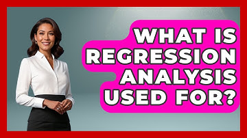 What Is Regression Analysis Used For? - Learn About Economics