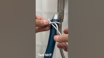 Cột dây ống nước đơn giản #Shorts #Tie the water pipe firmly
