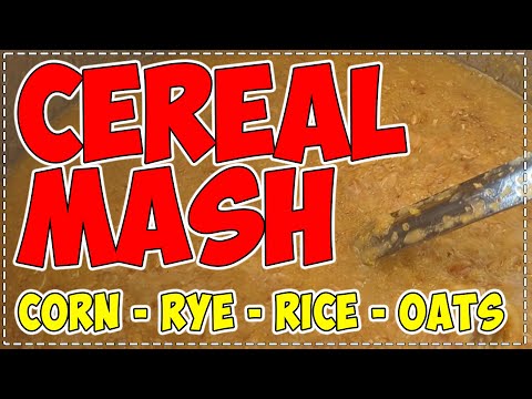 Cereal Mash - How to and WHY? - Polenta, Corn, Rye, Rice, Unmalted Grain  Mexican Lager El Zombi II