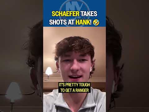 Schaefer ROASTS Lundqvist! 🤣