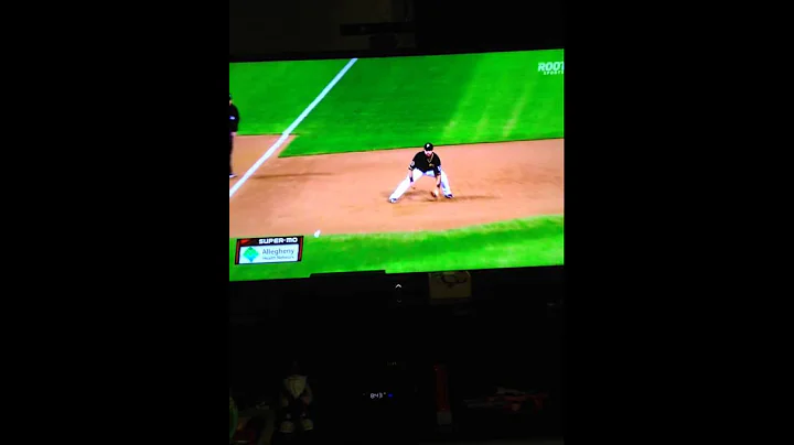 Maldonado hits cover off of ball!