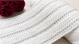 Pretty Crochet Stitch 🧶 Fun Idea for Baby Blanket 👶