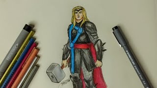 How To Draw *New* Thor | Fortnite Season 4