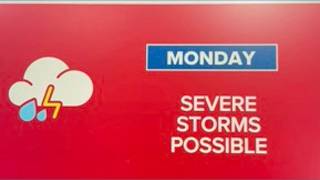 Weather Impact Alert Monday
