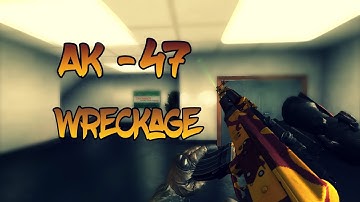 Bullet Force - AK 47 Wreckage - Noob play?!! Got fed up with hitmarkers