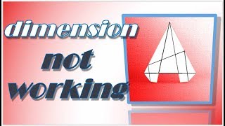 Dimension of lines is not working as expected in AutoCAD