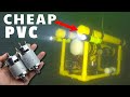 Making a cheap PVC submarine to find “treasure”