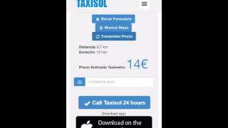 Calculadora de Precios - Taxisol Marbella screenshot 3