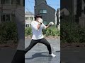せんどー練習73日目のジャブ→右ミドル→左膝→4連打(ラスト)