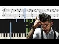 Jon Bellion - All Time Low - Piano Tutorial + SHEETS