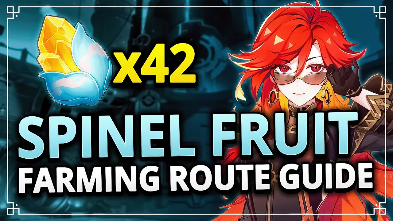 Spinel Fruit All Locations Farming Route Guide | Genshin Impact 5.0
