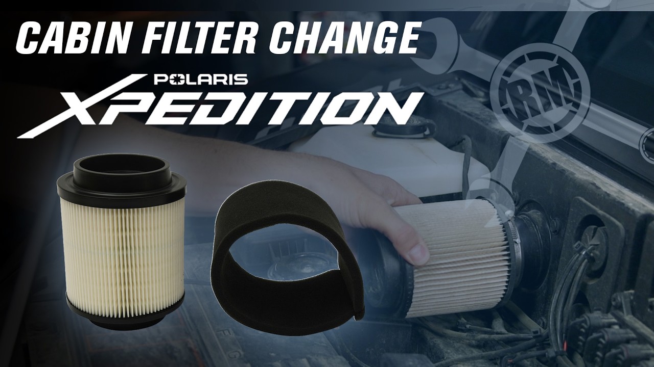 How To Change the Cabin Air Filter on a Polaris Xpedition