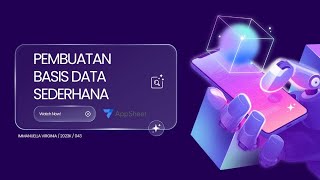Tutorial Membuat Basis Data Sederhana dengan Appsheet