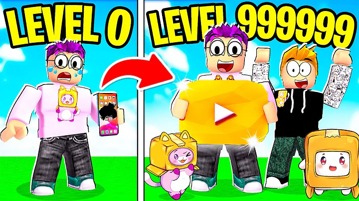 Can We Be The MOST FAMOUS YOUTUBERS EVER In ROBLOX YOUTUBE SIMULATOR!? (MAX LEVEL!)