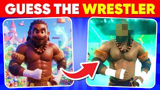 Guess the WWE Wrestler by Their Mario Avatar! 🎮 | Oba Femi, Jacob Fatu screenshot 5
