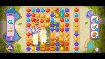Gardenscapes Level 153 Super Hard (No Boosters)