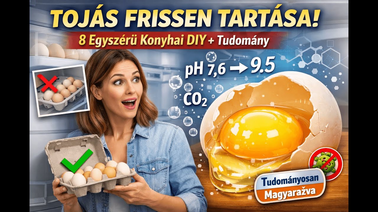 8 konyhai DIY tipp a tojások hosszabb frissességéhez Tudományosan magyarázva!