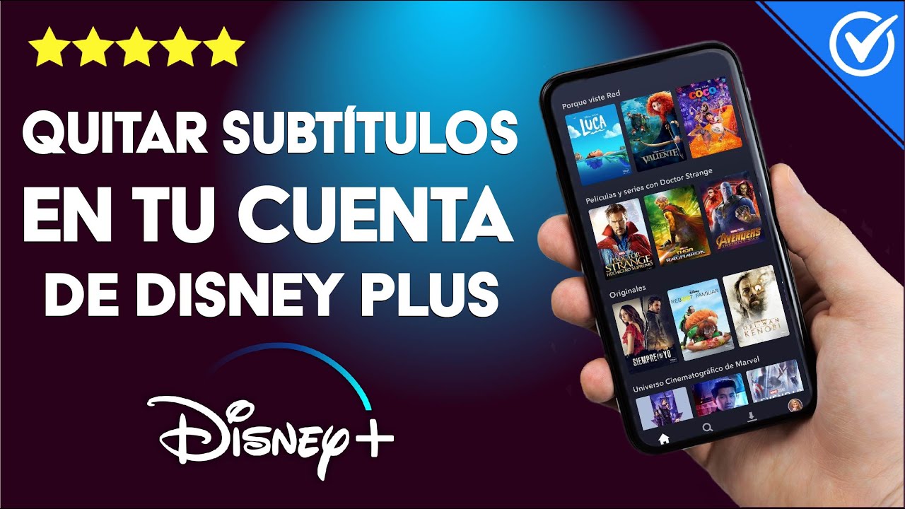 Cómo quitar los subtítulos en mi cuenta de DISNEY PLUS Configuración