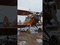 a plane in mud