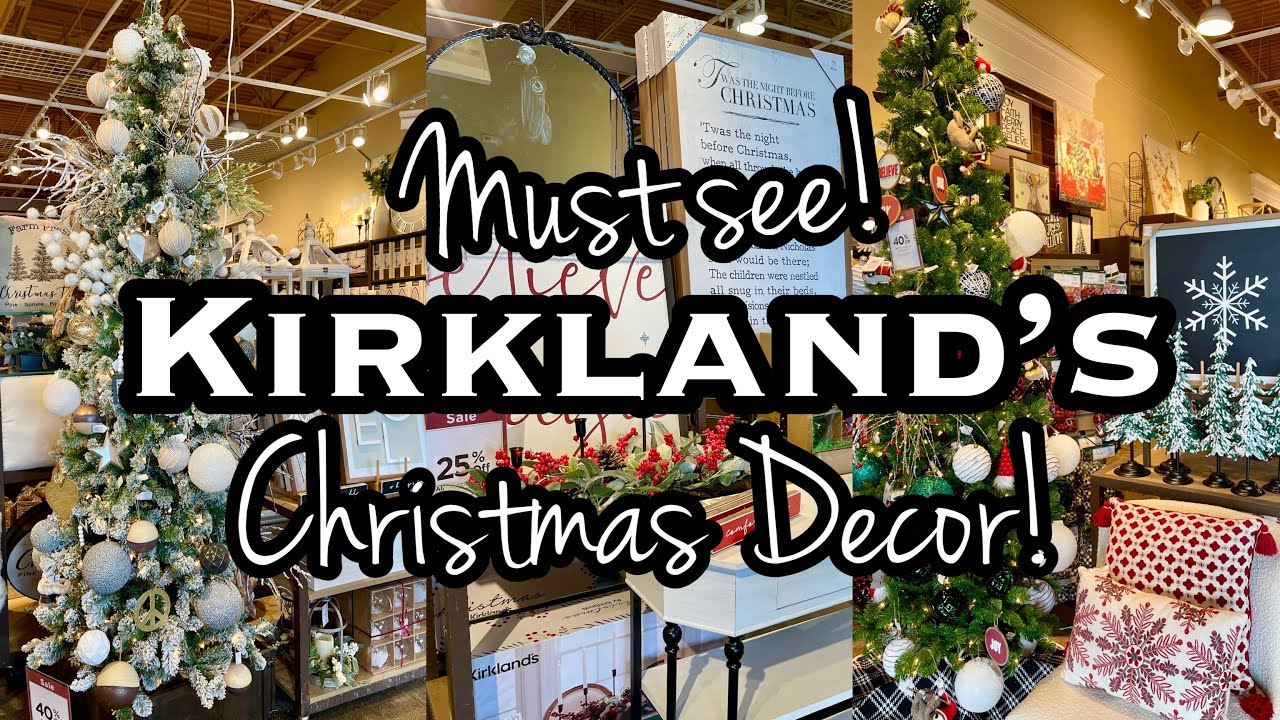 *MUST SEE* Kirkland’s Christmas Decor 2021 • SHOP WITH ME