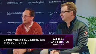 GeekWire Studios: AI Innovators Spotlight Studio at Agents of Transformation | GemaTEG Wealth