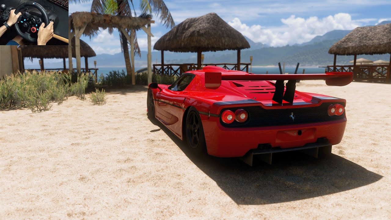 1128HP Ferrari F50 GT 1996 — Race-Bred V12 Legend! | Forza Horizon 5 Logitech G29 Wheel Gameplay