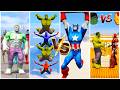 SUPERHERO MEGA BATTLE #137 Marvel vs DC Showdowns Venom VS Spiderman VS Ironman VS Hulk