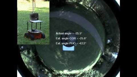 Phase Correlation for Dense Visual Compass from Omnidirectional Camera-Robot Images